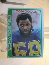 1978 Topps Football Card  #279 Don Goode   (81473)