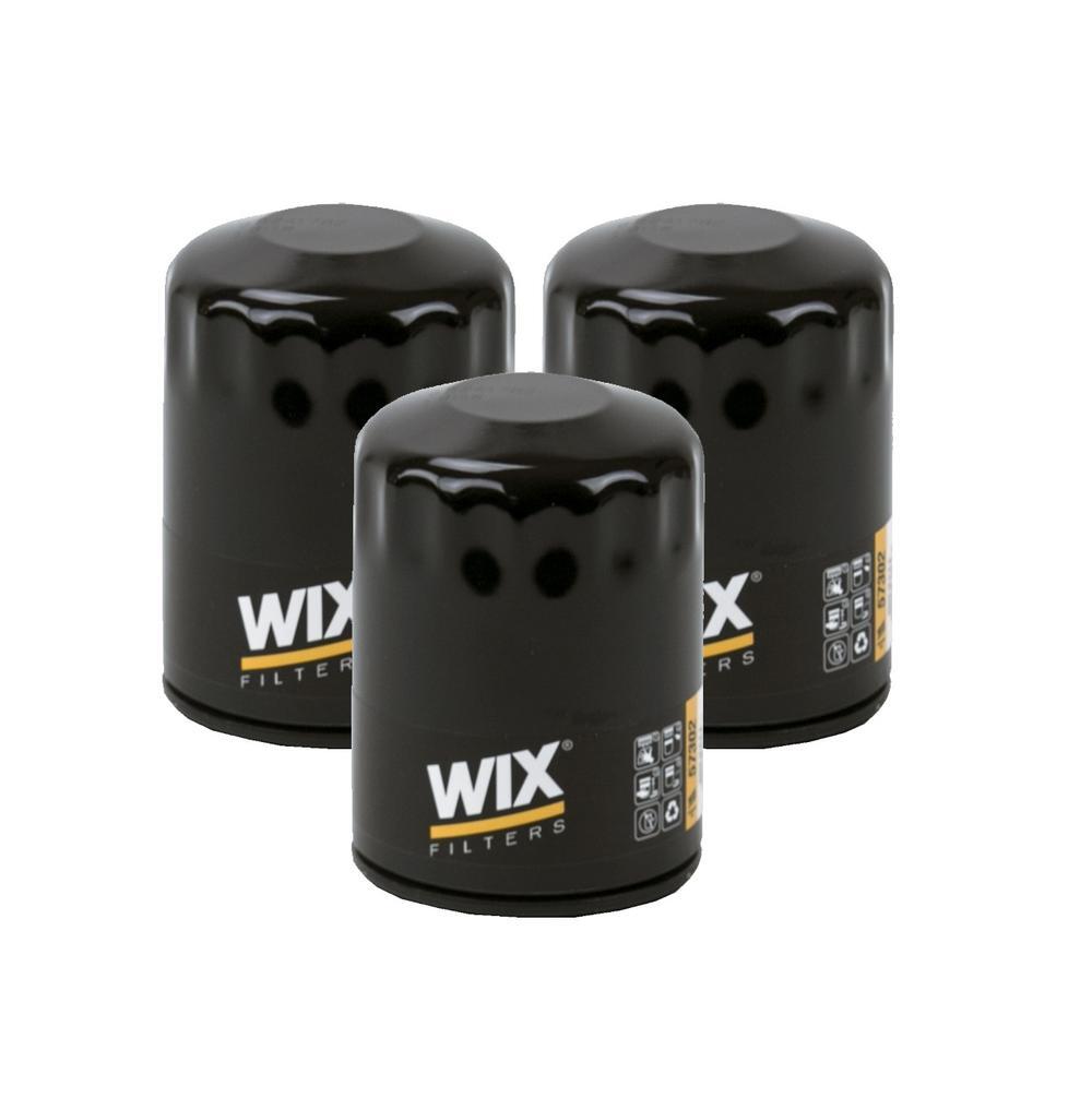V8 Engine Filter Wix Set of 3 Engine Motor Oil Filters For Ford Jaguar Land Rover ...