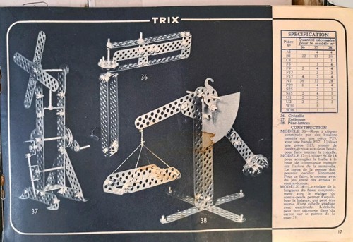 Trix manuel d'instructions Catalogue système par unités France années 30 - Imagen 9 de 15