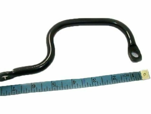S'adapte À Royal Enfield Bullet Paire Poignée Latérale Noire - Photo 2/7