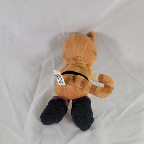 8" Shrek the 3rd Puss In Boots Dreamworks Kitty Cat Plush Stuffed Free Shipping - Picture 7 of 7