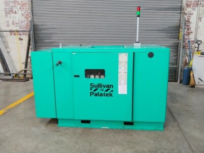 PALATEK 50 HP ROTARY SCREW AIR COOLED COMPRESSOR 210 CFM @ 125 PSI