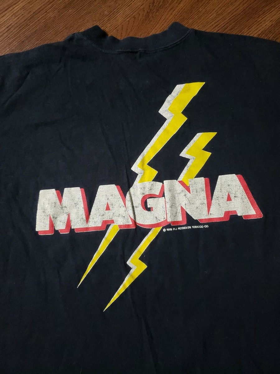 80s Vintage R J Reynolds Magna Cigarettes Single Stitch L T-Shirt 