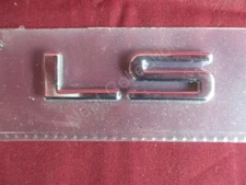 NOS OEM Chevrolet Monte Carlo LS Chrome Rear Trunk Nameplate Emblem 1995 - 99