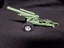 Vintge FIRING Howitzer Cannon w/ 2 SHELLS MARX TOOTSIETOY LUMAR   