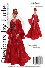 Medieval Doll Clothes Sewing Pattern for 12" Poppy Parker Dolls Integrity