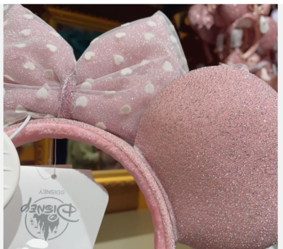 2023 Disney Valentine Rosebud White Hearts Minnie Ears  display picture 1