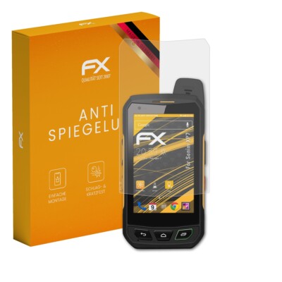 atFoliX 3x Displayfolie für Sonim XP7 Schutzfolie matt&stoßfest Folie