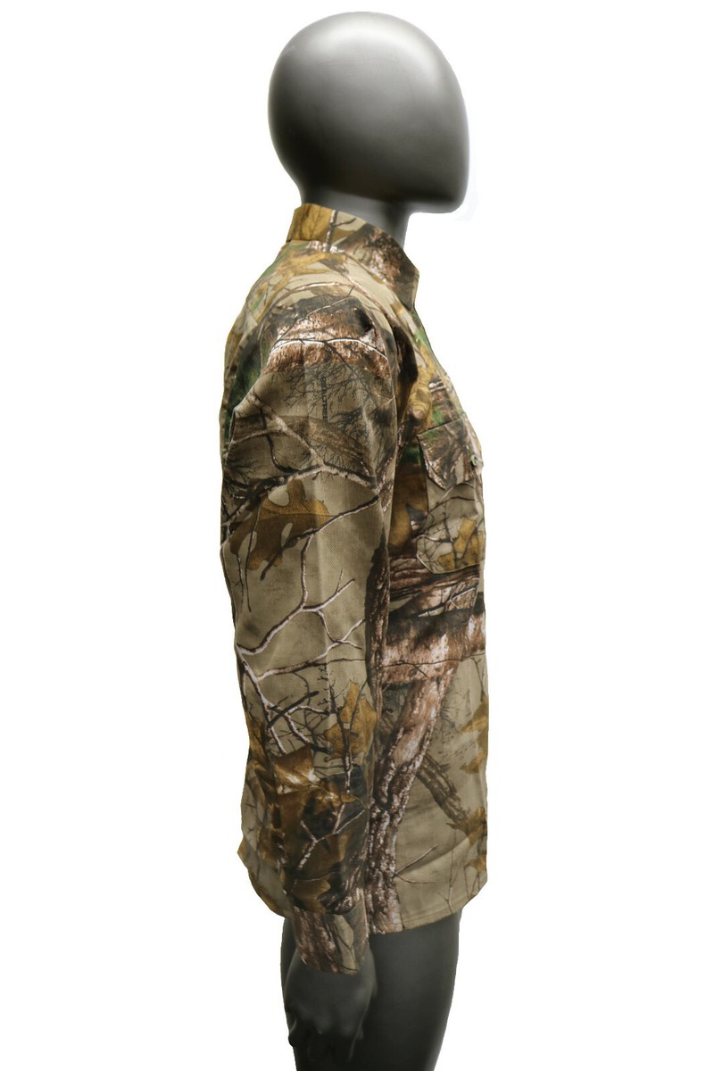 T-shirt De Chasse Realtree Homme - 3XL - Camouflage Marron - Manches Courtes