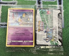 Pokemon SEALED Seviper SM46 Burning Shadows Prerelease Promo Pack!! on eBay