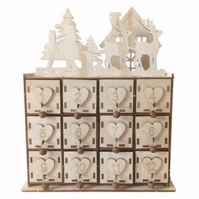 christmas-advent-calendar-diy-wooden-advent-calendar-with-24-drawers-home-decor-ebay