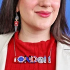 ERSTWILDER LONDON TOWN NECKLACE. NEW IN BOX.