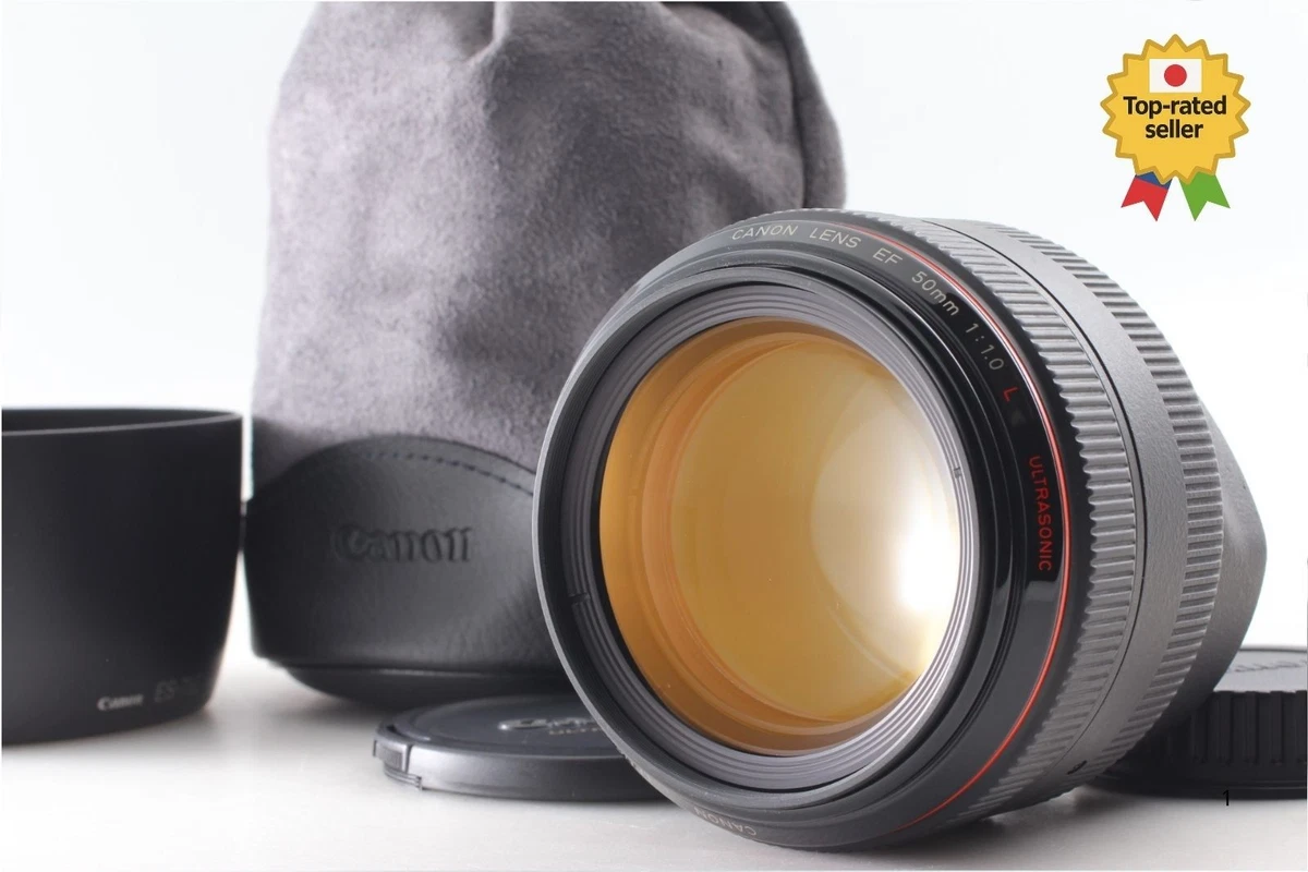 Canon EF Camera Lenses 50mm Focal f/1 Maximum Aperture for sale - eBay