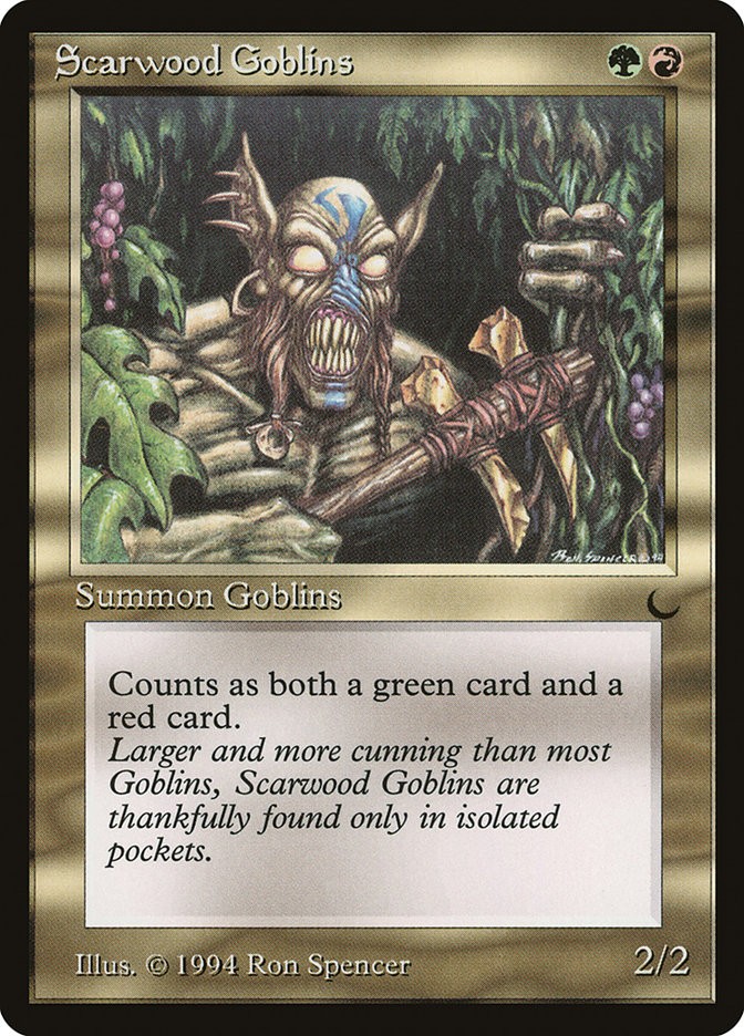 MTG Magic the Gathering Scarwood Goblins (94/122) The Dark LP