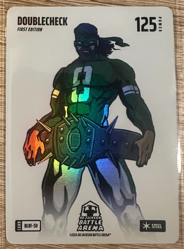 BO JACKSON BATTLE ARENA ALPHA BLIZZARD STEEL DOUBLECHECK (AARON RODGERS)#BLBF-50
