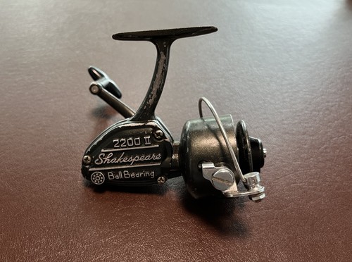 Moulinet De Pêche Vintage Shakespeare 2200 II - Visage Ouvert - Excellent état