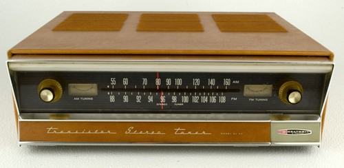 Vintage Heathkit AJ-43 AM/FM Stereo Tuner Tested Working