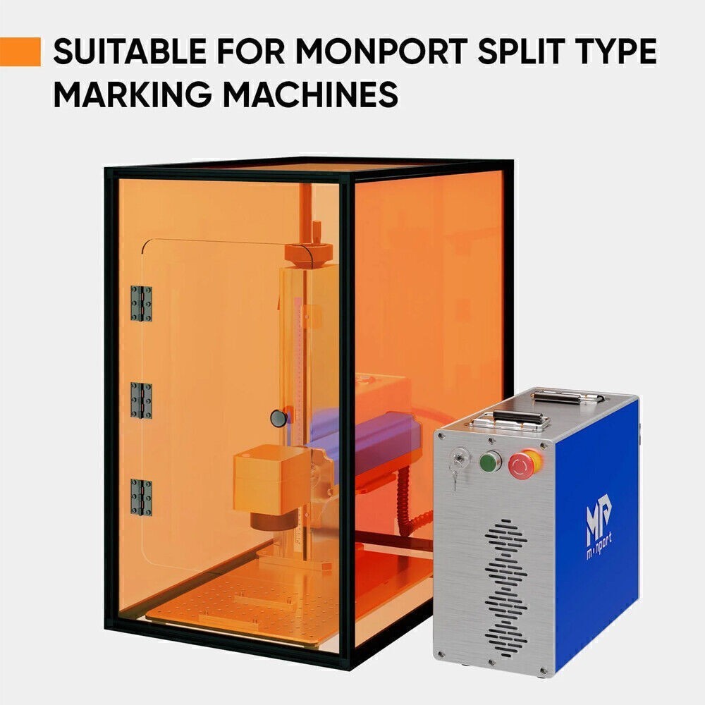 Monport Fiber Marking Machine Enclosure Laser Protective Cover 720x470x800mm