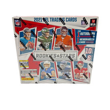 2021 Panini Rookies & Stars Longevity Mega Box Football NFL 1 Auto & Mem Sealed