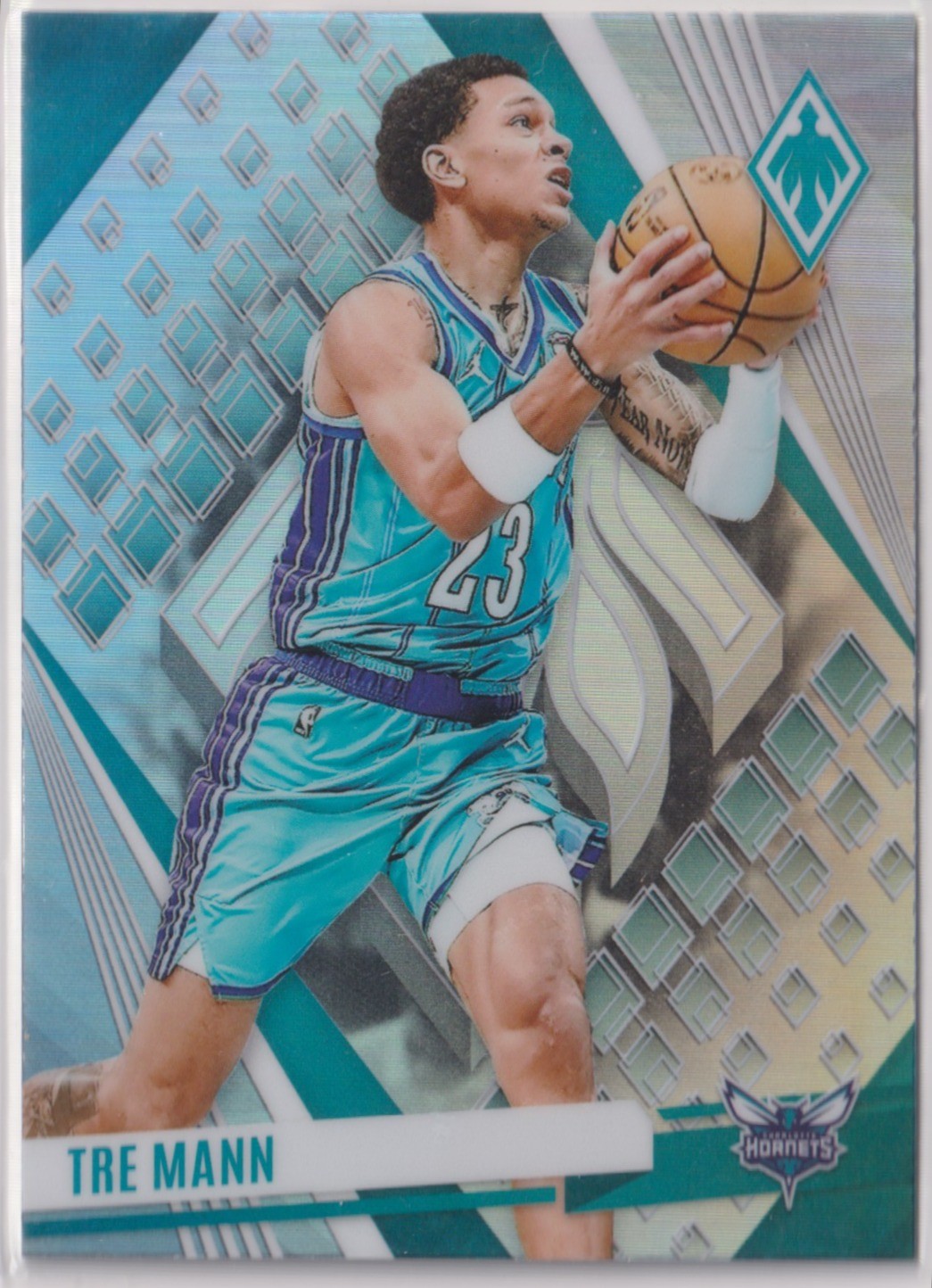 Tre Mann 2023-24 Panini Phoenix Silver Prizm #39