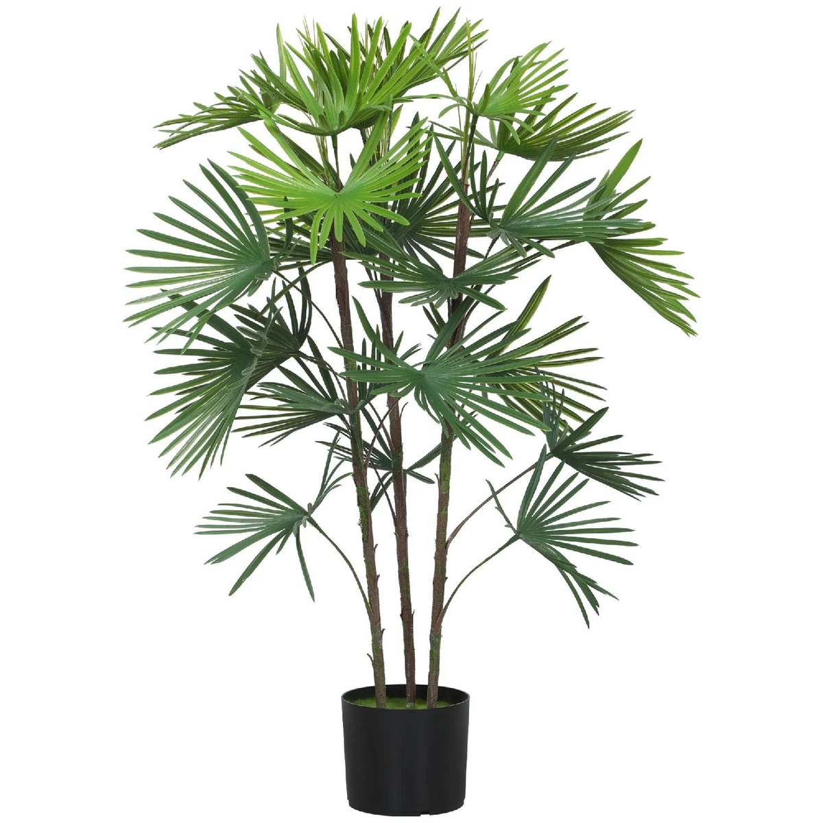 Piante Finte Interno Areca Palma Piante Artificiali Albero - 5
