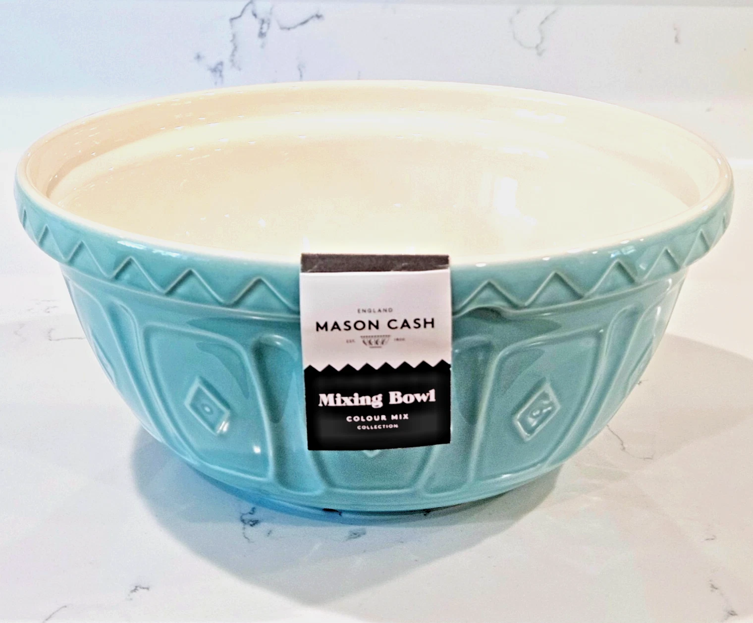 Fortnum & Mason x Mason Cash Ceramic Mixing Bowl- Eau De Nil NWT