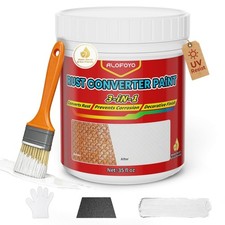 3-in-1 Rust Converter for Metal, 35 Fl Oz White Rust Reformer