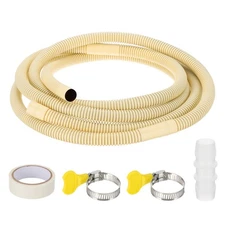 6.5Ft Air Conditioner Drain Hose Universal AC Drain Hose with Straight Connector