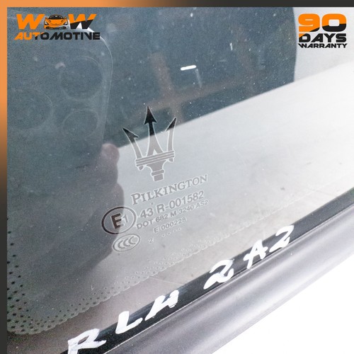 08-19 MASERATI GRANTURISMO S REAR LEFT DRIVER SIDE QUARTER WINDOW GLASS OEM - Picture 5 of 14