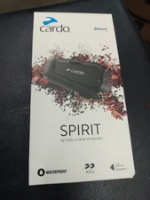 Cardo Spirit Single Bluetooth Motorcycle Intercom IP65 Waterproof SPRT0001