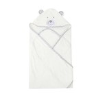 Baby Hooded Bath Towel Newborn Cartoon Coral Fleece Soft Infant Blanket Bathrobe