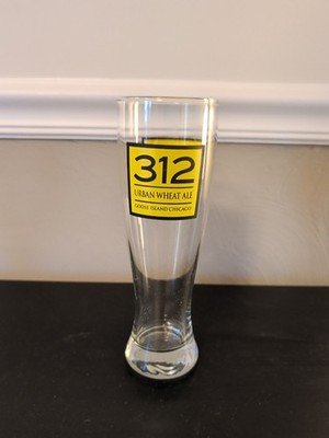 single 312 Urban Wheat Ale Goose Island Chicago Wheat Beer Glass