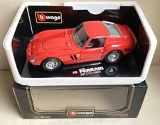 BURAGO - 1:18 scale, No.3011 - FERRARI 250 GTO (1962), Red - Boxed
