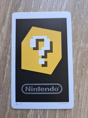Nintendo 3DS AR Karte  ?  / Fragezeichen   Augmented Reality Karte