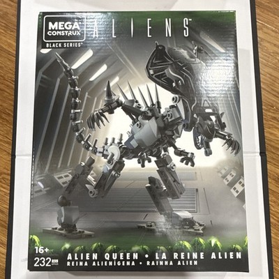 MEGA Construx Black Series Aliens Alien Queen 232pc Display Stand Set GNN74