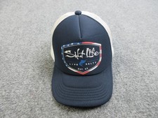 Salt Life Hat Cap Snap Back Trucker Mesh Patch Live Salty Youth Fishing