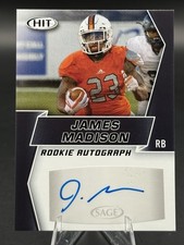 2019 SAGE HIT #A95 James Madison Autographs IT1480