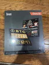 Divoom Pixoo 64 Black Music Visualizer Pixel Art Cloud Digital Frame NEW