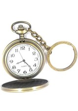 The GREATEST Grandpa Antique Bronze Vintage Pocket Watch Keychain Gift Grandpa