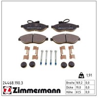 Zimmermann 24468.190.3 Bremsbelagsatz, Scheibenbremse