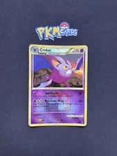 Pokemon TCG Crobat Unleashed 14/95 Crossed Hatched Prize Pack Reverse LP.