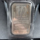 Rare Sealed - 1/2 Troy oz silver bars .999 fine Northwest Territorial Mint