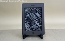 Amazon Kindle 4th Gen D01200 4GB Gray 6" eBook Reader - Tested