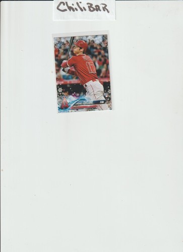 Topps 2018 Holiday Shohei Ohtani Rookie  #HMW17 Los Angeles Angels MLB