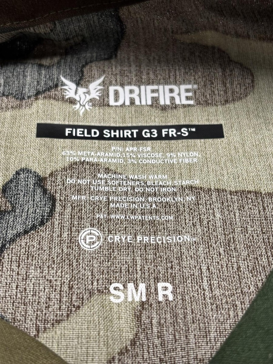 Crye Precision Field Shirt G3 FR-S DRIFIRE Small/Regular Nato