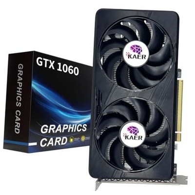  NVIDIA Geforce GTX1060 Gaming Graphics Card（PCIe×16 2.0 ，3G GDDR5 Memory） 192 