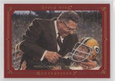 2008 Upper Deck Masterpieces Red Framed 71/199 Vince Lombardi #86 HOF 2k3