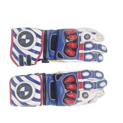 BMW Motorrad Racing Handschuhe: Rindsleder Motorrad Fahrausrüstung Motorrad 