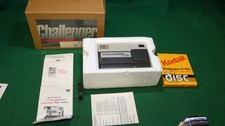 Vintage 1980s Kodak Disc 4000 Camera in Org. Box w/ Paperwork  1 Discs