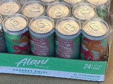 Alani Nu Sherbet Swirl Sugar Free Energy Drink 12 Fl Oz Cans Pack of 24 